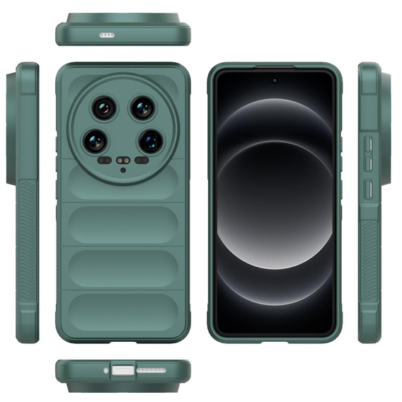 Чехол до Xiaomi 14 Ultra, Gaming Shockproof, зелёный