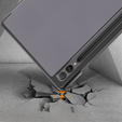 Чехол для Samsung Galaxy Tab S9 FE+ Plus, Smartcase с местом для стилуса, серый