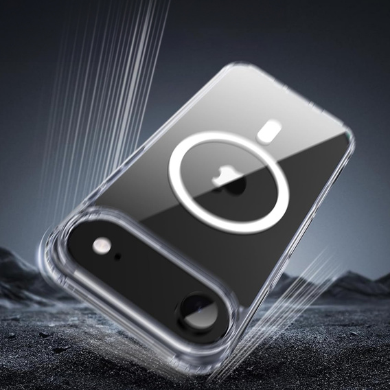 Чехол для iPhone Air, для MagSafe, прозрачный
