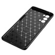Чoхол до Oppo Reno 5 Pro 5G, Carbon Gel, чорний