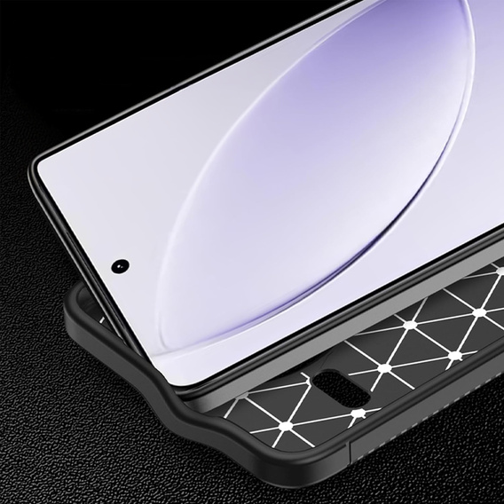 Чoхол до Xiaomi Poco F7 Ultra, Carbon, чорний