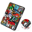Чехол для iPad Pro 11 2024, Smartcase, graffiti