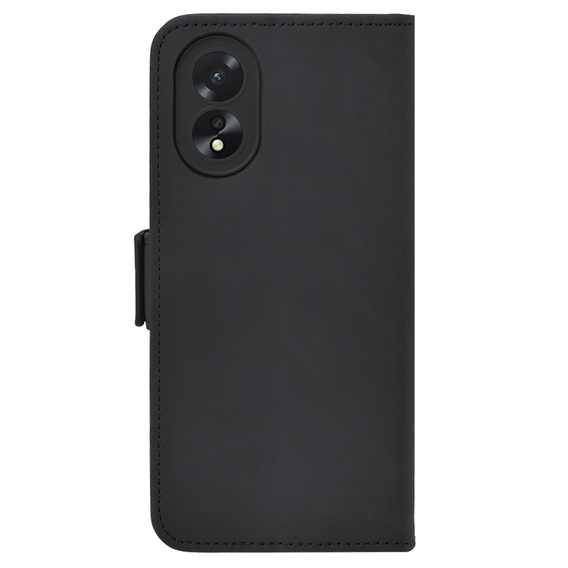 Откидной чехол для Oppo A58 4G, Card Slot, чёрный