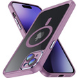 Чехол для iPhone 15 Plus, ERBORD Impact Guard, MagSafe, фиолетовый