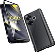 Чехол для Xiaomi Poco F6, Frame Case, чёрный