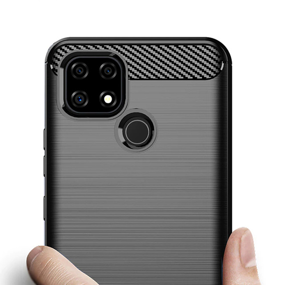 Чoхол до Realme C21, Carbon, чорний