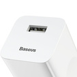 Baseus Mirror LED 4-Port USB QC3.0 Uniwersalna Ładowarka Sieciowa - Black