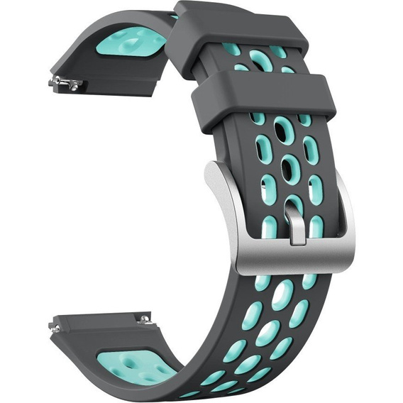 Силіконовий ремінець для Huawei Watch GT 2e, Grey / Turquoise