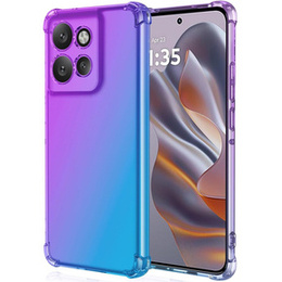 Чехол для Motorola Edge 50 Neo / Motorola ThinkPhone 25, Gradient Dropproof, Фиолетовый / синий