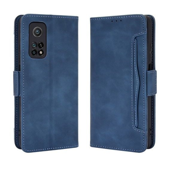 Откидной чехол для Xiaomi Mi 10T 5G/10T Pro 5G, Card Slot, синий