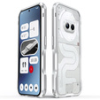 Чохол LUPHIE для Nothing Phone 2a / 2a Plus, Armor Bumper, сріблястий
