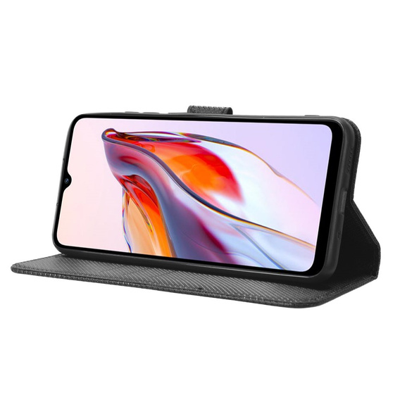 Чохол-книжка для Xiaomi Redmi 12C, Wallet, Smart Magnet, чорний
