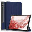 Чехол для Samsung Galaxy Tab S9 Plus, Smartcase с местом для стилуса, синий