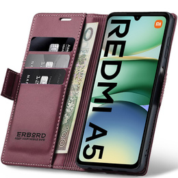 ERBORD Глянцевый кошелек из личи с клапаном для Xiaomi Redmi A5