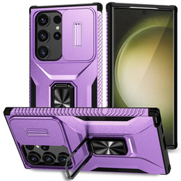 Чохол для Samsung Galaxy S24 Ultra, кришка об'єктива, фіолетовий