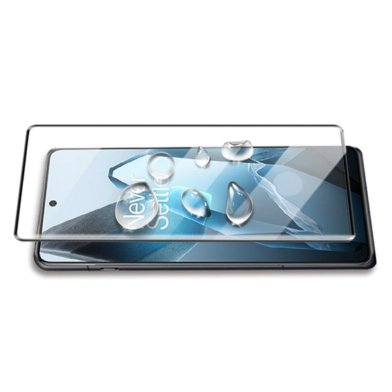 3D загартоване скло для OnePlus 13, чорна рамка