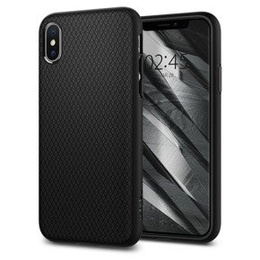 Чохол Spigen Liquid Air matte black для Apple iPhone X / Xs