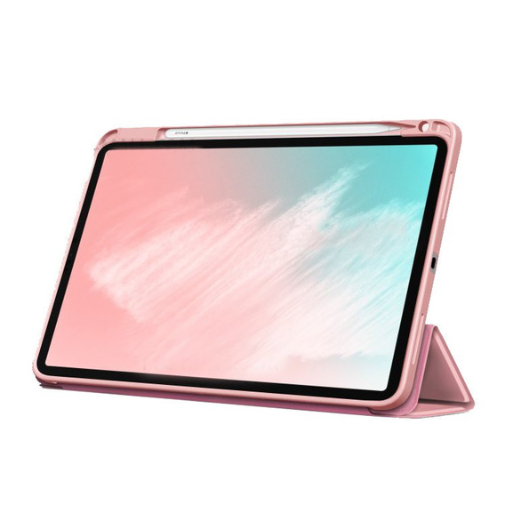 Чехол для iPad Air 4 2020 / Air 5 2022 10.9", Smartcase с местом для стилуса, розовый