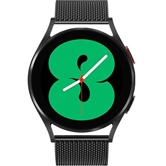 Металический браслет с чехлом для часов Samsung Galaxy Watch 4 Classic 46mm, Black