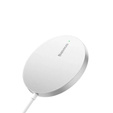 Беспроводное индуктивное зарядное устройство Tech-Protect QI15W-S1 3in1 MagSafe, White