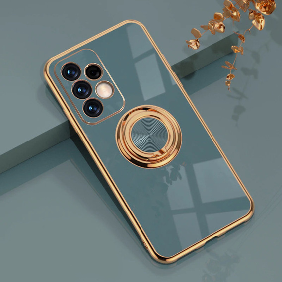 Чехол до Samsung Galaxy A13 4G, Electro Ring, серый