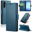 Чехол для Samsung Galaxy A17 5G, ERBORD Glossy Litchi, кошелек с клапаном, синий
