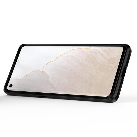 Чехол до Realme GT Explorer Master, Kickstand Ring, чёрный