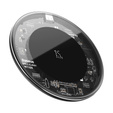 Baseus Simple Беспроводное индуктивное зарядное устройство 15 Вт, Black