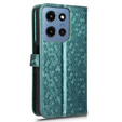 Чохол-фліп для Motorola Moto G86 5G, Wallet Rhombus, зелений