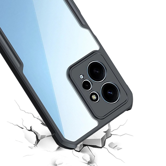 Чехол до Xiaomi Redmi Note 12 4G, AntiDrop Hybrid, чёрный