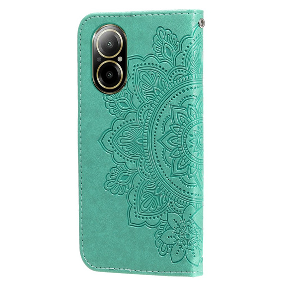 Чохол-книжка для Realme C67, Mandala, зелений