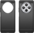 Чехол до Xiaomi Redmi 14C / Xiaomi Poco C75, Carbon, чёрный