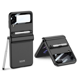 Чoхол GKK Ring Holder + Pen до Samsung Galaxy Z Flip3 5G, Black