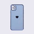 Чехол до Apple iPhone 11, Electro heart, синий