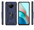 Бронированный Чехол до Xiaomi Redmi Note 9T 5G, Nox Case Ring, синий
