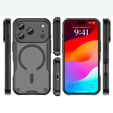 Чохол для iPhone 17 Pro, для MagSafe, броньований, чорний