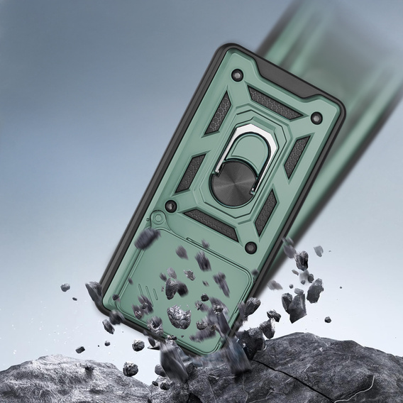 Бронированный чехол CamShield Slide с защитой камеры и кольцом для Motorola Edge 70