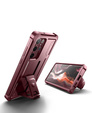 Броньований чохол для Samsung Galaxy S22 Ultra, Dexnor Full Body, червоний