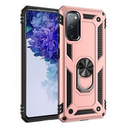 Броньований Чoхол до Samsung Galaxy S20 FE, Nox Case Ring, рожевий rose gold