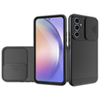 Чехол до Samsung Galaxy A54 5G, Slide Camera, чёрный