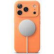 Чехол Ringke для iPhone 17 Pro Max, силиконовый магнитный MagSafe, мандариновый