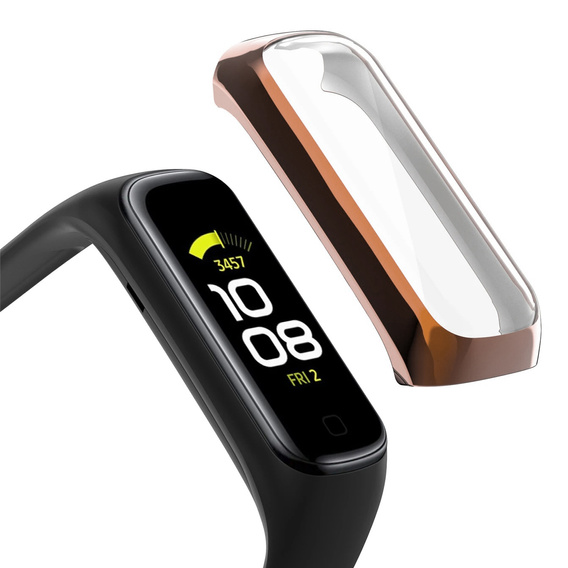 Etui z wbudowanym szkłem do Huawei Watch Fit, Black