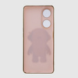 Чехол до Oppo A98 5G, Astronaut, розовый