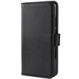 Чохол-книжка для Huawei Honor 8X, Split Leather Wallet, чорний