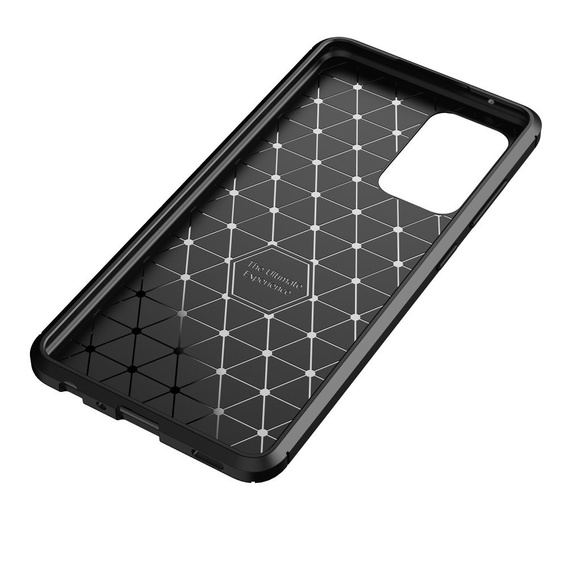 Чoхол до Samsung Galaxy A52 / A52s, Carbon Gel, чорний