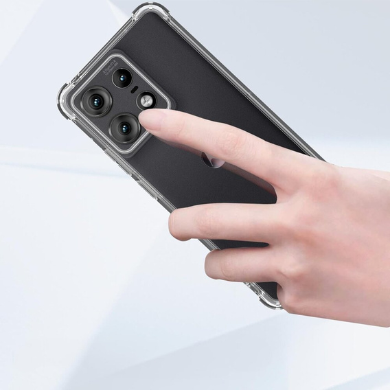 Чoхол до Motorola Edge 50 Pro, Dropproof, прозорий