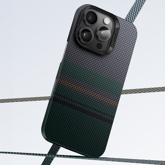 Чохол BENKS Kevlar Magnetic Armor Air Aurora 600D SA66 для MagSafe для iPhone 16 Pro Max