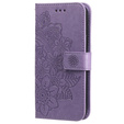 Чохол-книжка для Xiaomi Redmi Note 13 5G, Mandala, фіолетовий