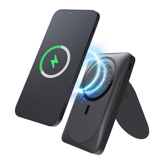 FORCELL Power Bank 10000mAh 20W LifeMag MagSafe, F-ENERGY F10KL, чорний