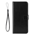 Откидной чехол для Samsung Galaxy A56, Crazy Horse Wallet, чёрный